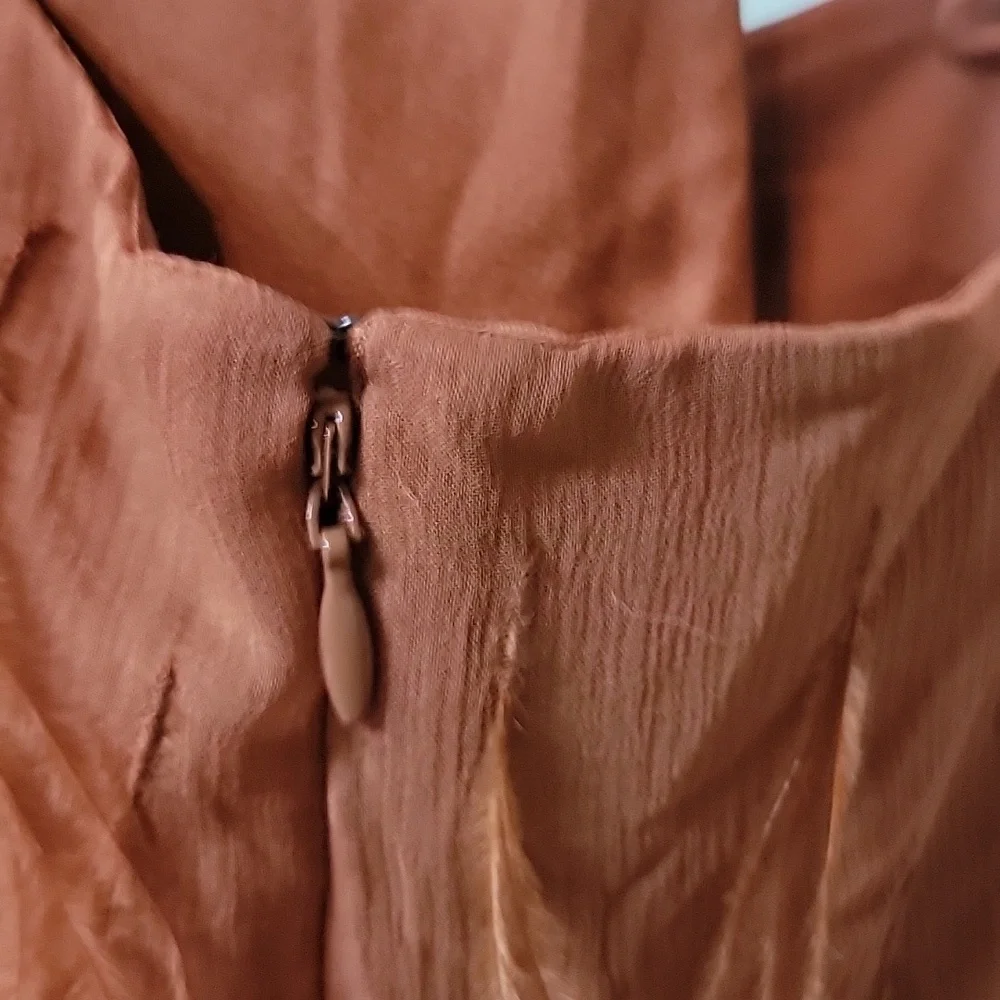 Rebecca Taylor Feather Sheath Mini Silk Dress - Picture 11 of 13